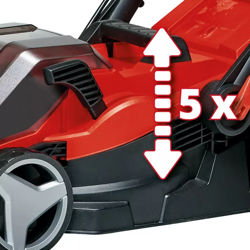 Corta-relvas sem fio GE-CM 36/34-1 Li-Solo, 36 volts (2x18V) (vermelho/preto, sem bateria e carregador)