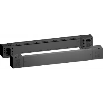 Cantoneira Rittal VX 8660.003 preta aço inoxidável 100 mm 5,2 kg