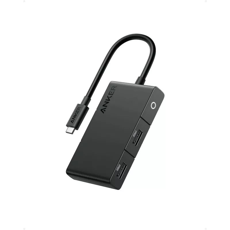 Anker 332 A8356G11 hub USB-C 5 em 1, HDMI 4K para um único ecrã, preto