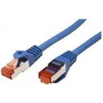 Roline - cabo de rede - RJ-45 (M) para RJ-45 (M) - 50 cm - SFTP, PiMF - CAT 6 - sem halogéneos, moldado, multifilar - azul