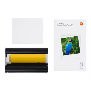 Papel fotográfico instantâneo Xiaomi Instant Photo Paper 3 40 unid. 86 x 102 mm