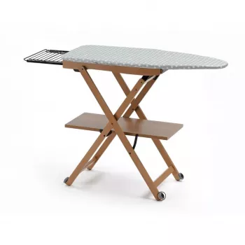 Tábua de passar ARREDAMENTI STIROCOMODO – 135 x 45 cm, branco