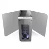 Caixa View 71 Riing Tempered Glass E-ATX Full Tower - Snow Edition