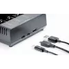 Carregador de pilhas Gembird BC-USB-02 USB iões de lítio NiCd NiMH