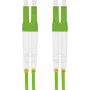 Cabo de rede helos LC multimodo 1,5 m – jumper de fibra ótica, ficha LC, 1,5 m de comprimento