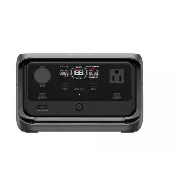 Bateria EcoFlow EFEB300 LiFePO4 28V 286Wh extensão portátil para estação de energia