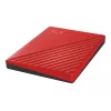 WD My Passport WDBYVG0020BRD - Disco rígido - encriptado - 2TB - externo (portátil) - USB3.0 - AES de 256 bits - vermelho (WDBYVG0020BRD-WESN)