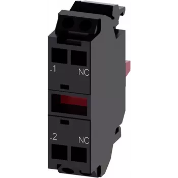 Siemens Elemento de contacto 1 contacto de abertura 500 V SIRIUS ACT 3SU1400-1AA10-3CA0 1 unidade (3SU1400-1AA10-3CA0)