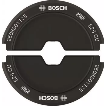 Alicate de cravar Bosch 2608001125 para terminais e conectores, capacidade de cravar 25–25
