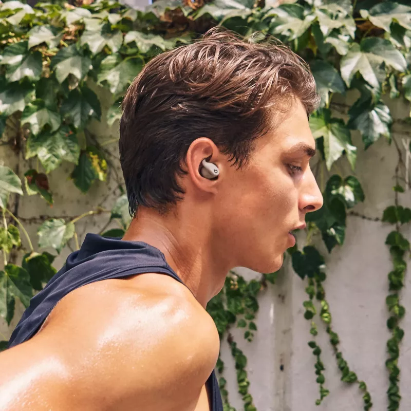 Auscultadores Beats by Dr. Dre Powerbeats Fit sem fios in-ear desporto cinzento