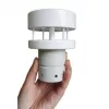 Anemómetro ALLNET ALL3420 para automação predial IP, medidor de velocidade do vento