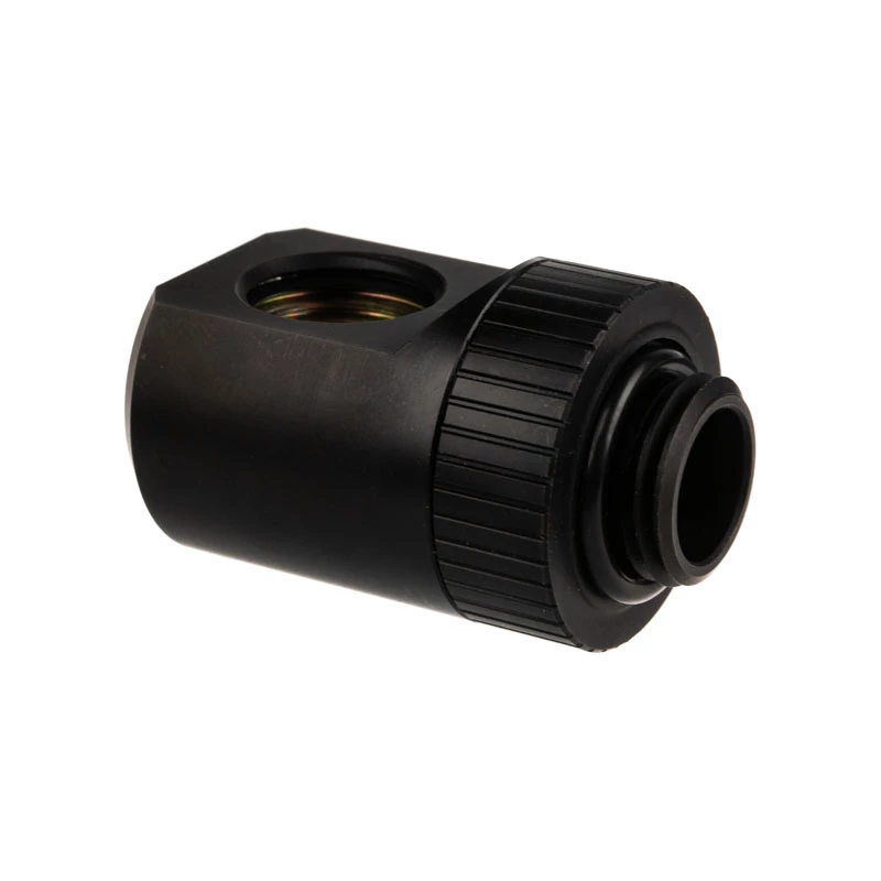 EK Water Blocks EK-Torque adaptador rotativo de 90° G1/4 macho para G1/4 fêmea, preto
