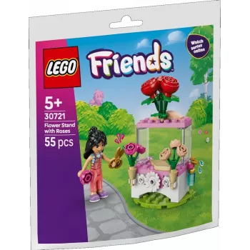 Blocks Friends 30721 Suporte de flores com rosas