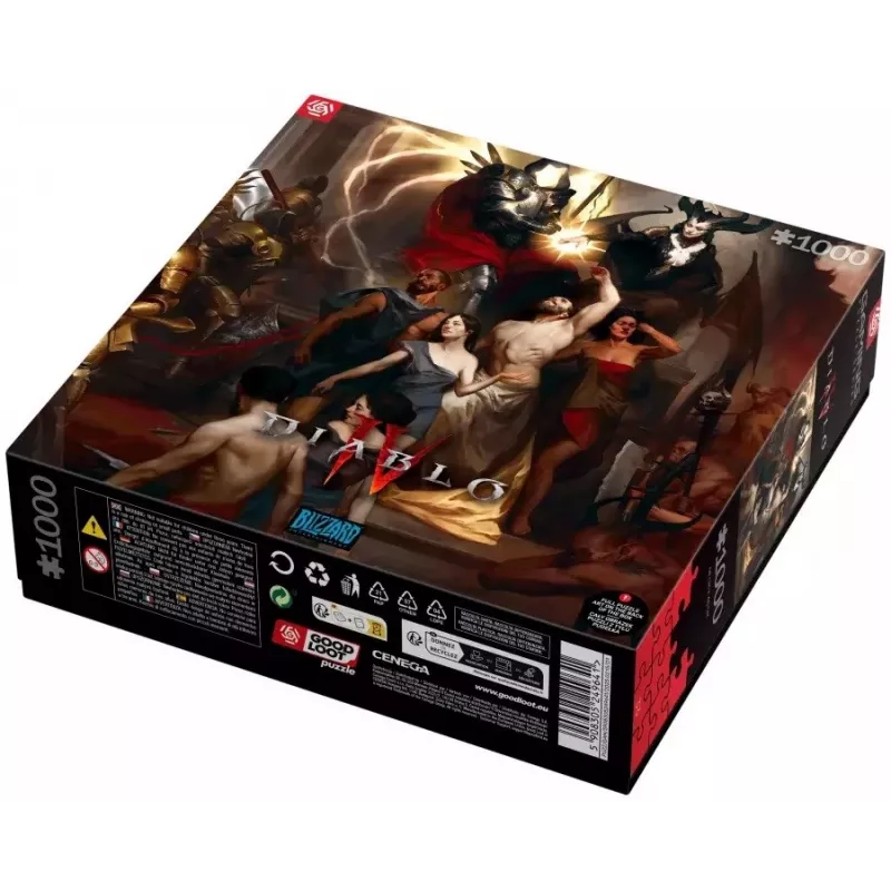 Puzzle Good Loot Gaming - Diablo IV: Nascimento dos Nephalem 1000 unid.
