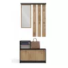 Roupeiro top e shop GAR ANT/ART com 1 porta de abrir, 850×240×1600 mm