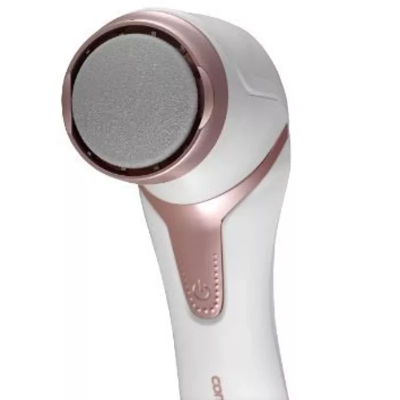 Concept PN3000 lima elétrica para pés com sistema de aspiração de calos, branca