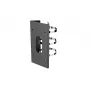 Hikvision DS-1475ZJ-SUS suporte vertical para poste, preto, aço inoxidável