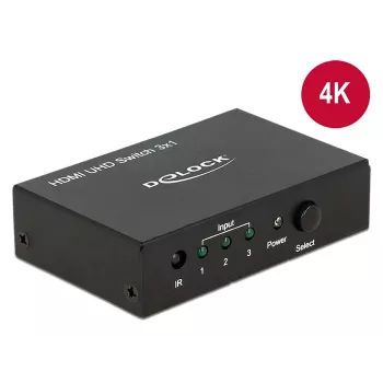 Comutador de vídeo HDMI DeLOCK 18683