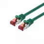 Cabo patch LOGON PROFESSIONAL S/FTP PIMF 7M - CAT6 - VERDE - cabo - rede (TCR66SS070G)