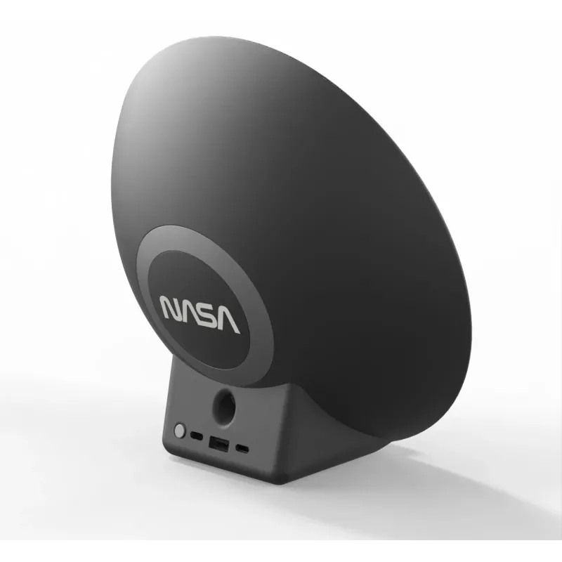 Altifalante Bluetooth/despertador/carregador sem fios NASA SPC600