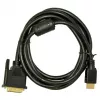 Cabo HDMI para DVI-D Akyga AK-AV-11 (24+1), 1,8 m, preto