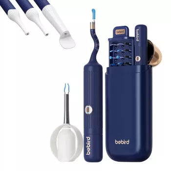 Otoscópio Bebird EarVision Plus I35R com câmara 1080p para limpeza de ouvidos