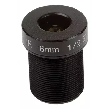 AXIS - objetiva CCTV - distância focal fixa - abertura fixa - 9,1 mm (1/2,8) - ligação M12 - 6 mm - f/1,6 (pack de 10) - para câmara de rede AXIS P3904-R M12, câmara de rede P3905-R M12