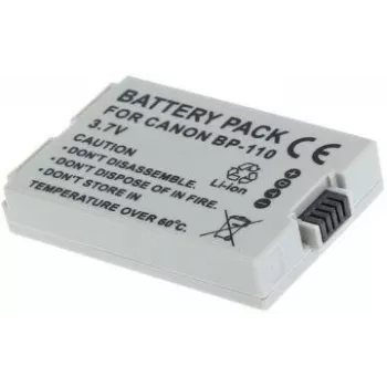 Bateria recarregável extra digital Canon BP-110 3,7V 1100mAh