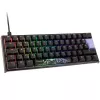 Teclado Ducky DKON2061ST Gaming USB QWERTZ alemão branco