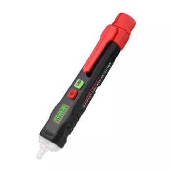 Testador de tensão de linha Habotest HT100P 12–1000 V preto vermelho