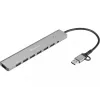 Hub USB SANDBERG 136-66 — 7 portas USB 3.0, externo com alimentação
