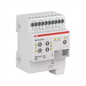 ABB JRA/S4.230.5.2 Atuador de estores, 4 canais, deslocamento, manual B. 2CDG110289R0011 (2CDG110289R0011)