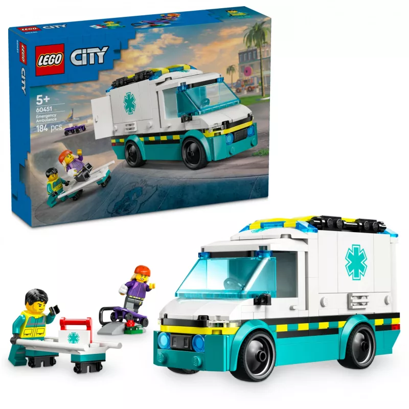 LEGO CITY 60451 Ambulância