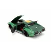 Carro Jada Toys Street Fighter 1969 Chevrolet 1:24 metal verde