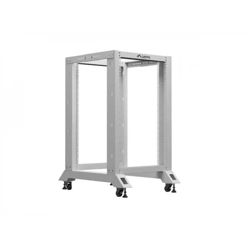 Rack aberto 19 18U 600x800 cinzento