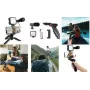 Kit de iniciação para vlogger LogiLink AA0157 luz LED microfone punho