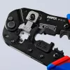 Alicate de crimpar cabos Knipex 97 51 13 preto, azul, vermelho