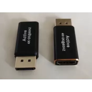 Adaptador DisplayPort para HDMI MicroConnect MC-ITH-DP1.2-HDMI – DisplayPort (macho) para HDMI (fêmea), suporte 4K
