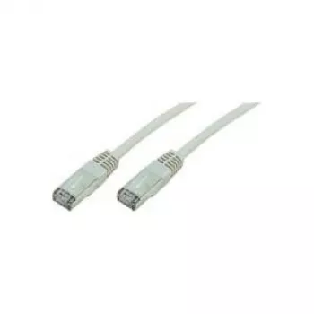 Cabo de rede LogiLink 992298 RJ45, cabo patch CAT 5e SF/UTP 10,00 m cinzento 1 unid.