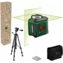 Conjunto de laser de linhas Bosch Universal Level 360 24 m 500-540 nm (< 10mW)