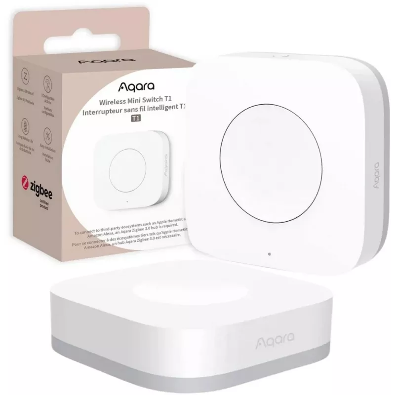 Comando Aqara T1 ZigBee dispositivo smart home com botões