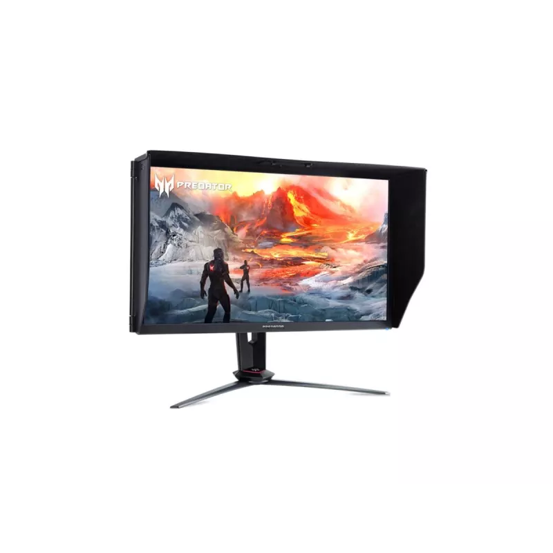 Monitor de computador Acer Predator XB273KV4bmiiprx 27 polegadas IPS 4K UHD 3840×2160 1 ms LED preto, altifalantes integrados, VESA, altura ajustável
