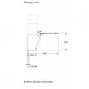 Exaustor de parede Bosch DWK65DK20, 590×325×690 mm, 550 m³/h, 3 velocidades, 62 dB, branco, filtro de gordura em alumínio