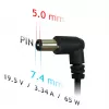 Fonte de alimentação para portátil Akyga AK-ND-05 19,5 V / 3,34 A, 65 W, ficha 7,4 x 5,0 mm com pino, para Dell