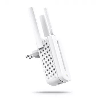 Repetidor WiFi N Mercusys 300Mbps Extensor de rede WiFi Amplificador wireless MW300RE (N300, 2 antenas externas)