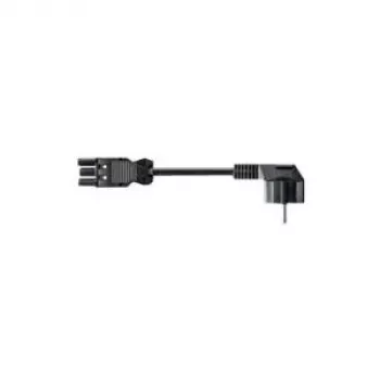 Cabo Bachmann H05VV-F 3G 1,5 mm² 1,5 m preto CEE7/4 GST18/3