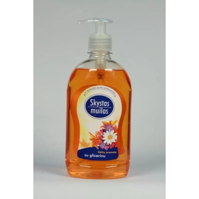 Sabonete líquido P03-02-1-00, 500 ml, glicerina, fragrância floral