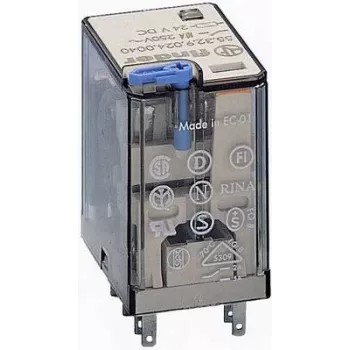 FINDER S.p.A. Mini-relé industrial de encaixe 55.32.9.024.0090 (553290240090)