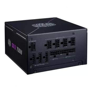 Cooler Master GX II Gold 750 ATX3.1 (750W), fonte de alimentação para PC, preto