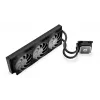 Endorfy Navis F360 ARGB EY3B006 refrigeração líquida AIO para CPU, radiador de 360 mm, 3 ventoinhas de 120 mm, 250–1800 RPM, LGA 1700/AM5/AM4, preto